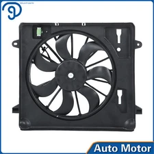 New Radiator Cooling Fan Assembly for Jeep Wrangler 2007-2009 2010 2011 3.8L V6