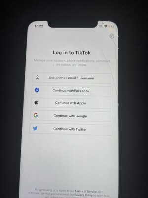 iPhone 11 Tictok Ready To Log Into