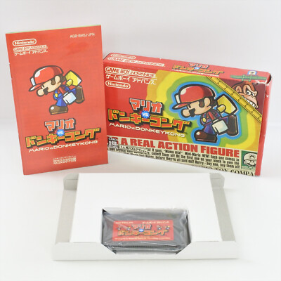 MARIO VS. DONKEY KONG Gameboy Advance Nintendo 2123 gba