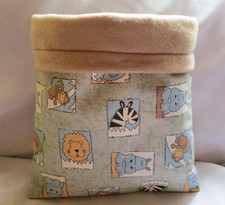 GUINEA PIG/HAMSTER/FERRET HEDGEHOG SM SNUGGLE SACK/BAG  10X12 zoo 269