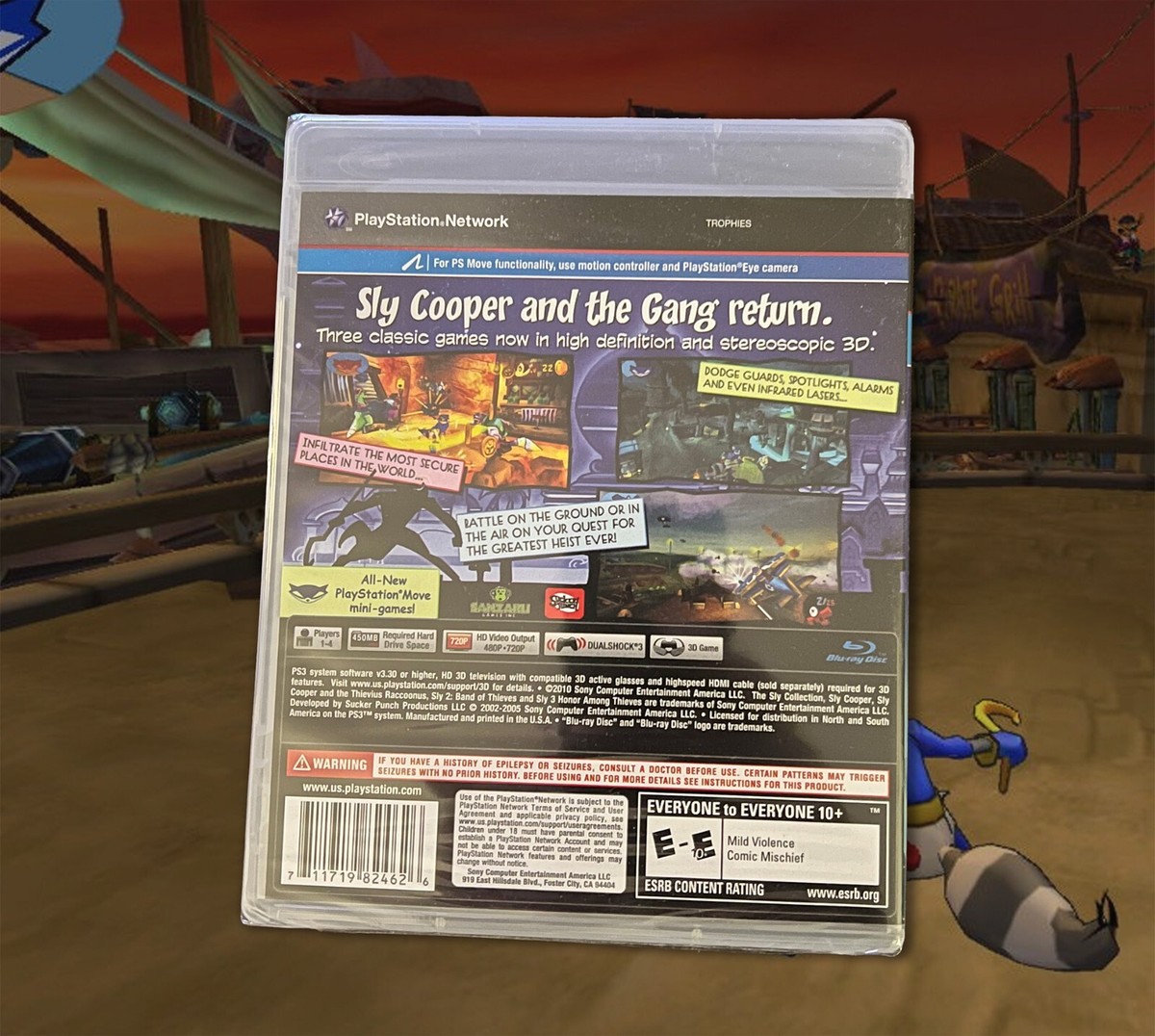 Sly Cooper Collection (Sony PlayStation 3, 2010) for sale