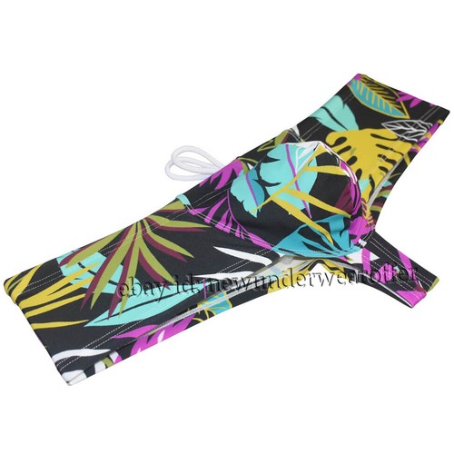 Men's Swimwear Cheeky Boxer Swim Briefs Bikini Brazilian Cut Surf Board Shorts - Picture 3 of 61