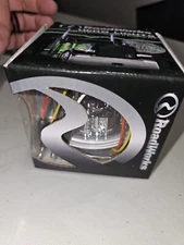 ROADWORKS NEW WATERMELON HERO LED MARKER - WHITE BLUE LIGHT/ CLEAR SMOOTH LENS