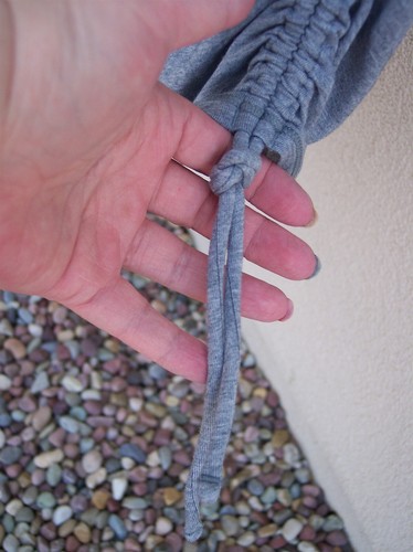 Vestido Lululemon Athletica Cinch It talla 10 gris jaspeado algodón Pima acanalado gris - Imagen 4 de 8