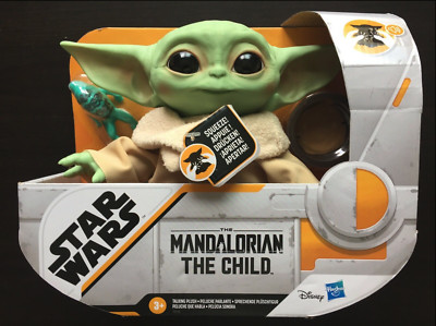 STAR WARS MANDALORIAN BABY YODA THE CHILD TALKING PLUSH FIGURE