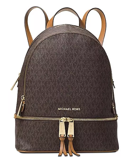 Michael Kors Michael Signature Rhea Zip Medium Backpack