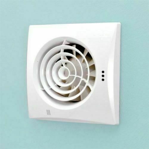 HIB - Hush Fan with Timer Wall Fan Inline White - HIB 31500