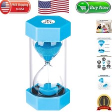 Innovative 30-Second Sand Timer for Kids - Safe  Unbreakable Design