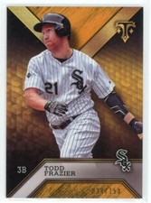 2016 Topps Triple Threads Amber Todd Frazier 38/150 Chicago White Sox #23