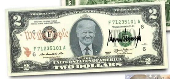 Donald Trump $2 Dollar bill Mint real LEGAL TENDER !!!! Yes!, a Real $2 Bill !!!