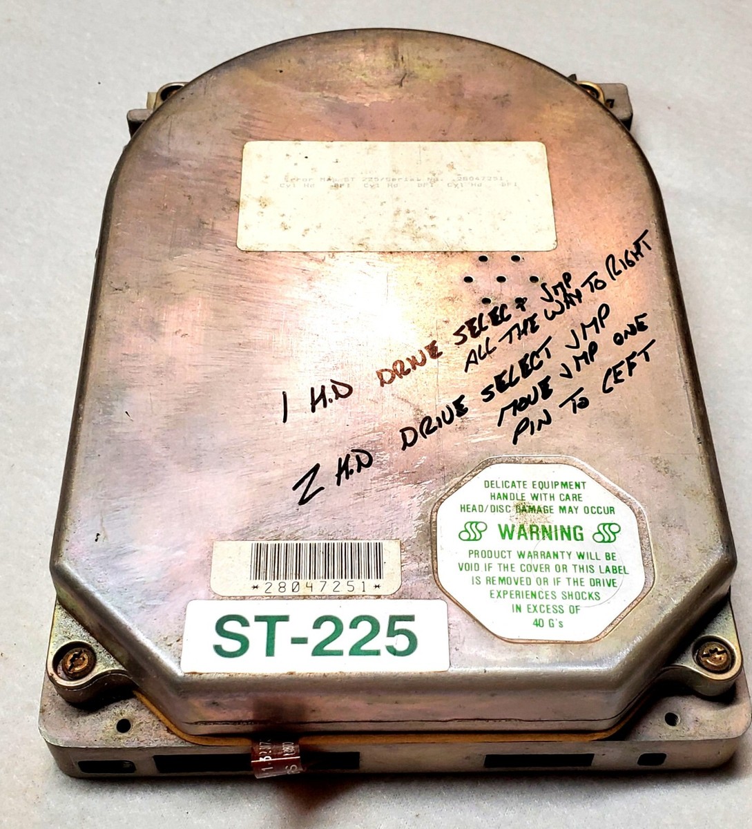ＢTＳDVD Vintage Seagate ST-225 Hard Disk Drive [Untested] | eBay