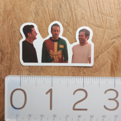 RYAN REYNOLDS Sticker Funny Sticker Funny Decal Meme Sticker Meme Decal Joke