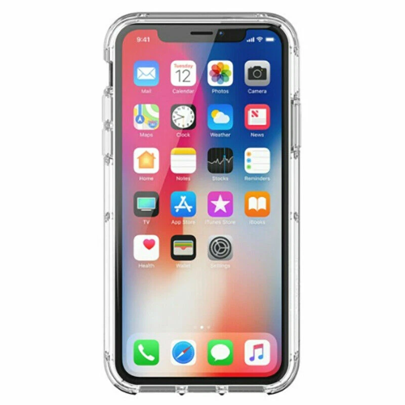 GRIFFIN IPHONE XS / X SURVIVOR CLEAR '4FT DROP' MILITARY STANDARD CASE COVER - Image 3 of 4
