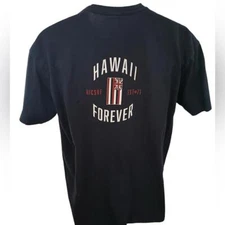 HIC Hawaiian Island Creations Surf “Hawaii Forever” Tee Shirt Men XL