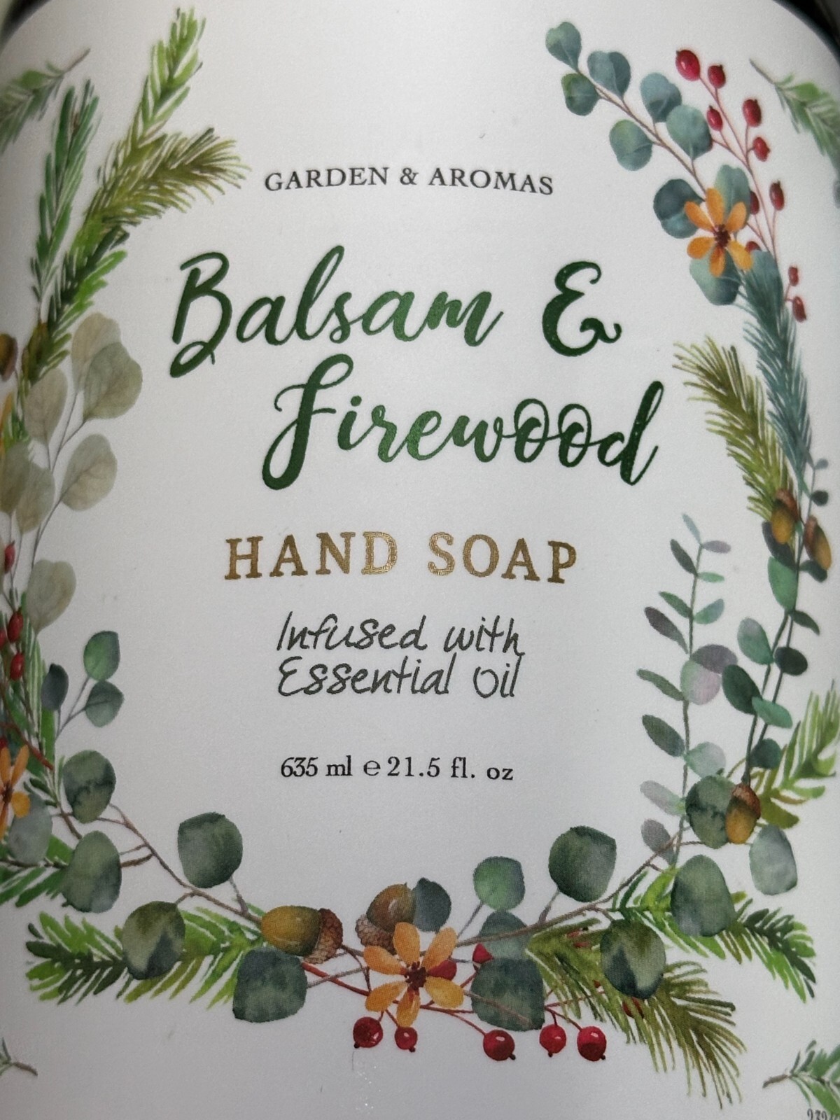 (2Pack) GARDEN & AROMAS BALSAM FIR & FIREWOOD Essential Oil Infused
