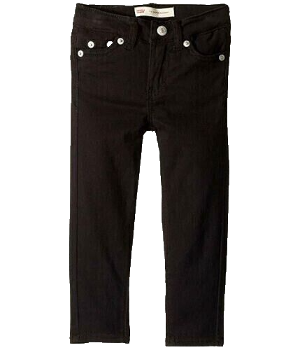 Levi’s 710 Girls Jeans Regular Super Skinny Waist Stretch Pink/black VARIATION - Picture 2 of 6