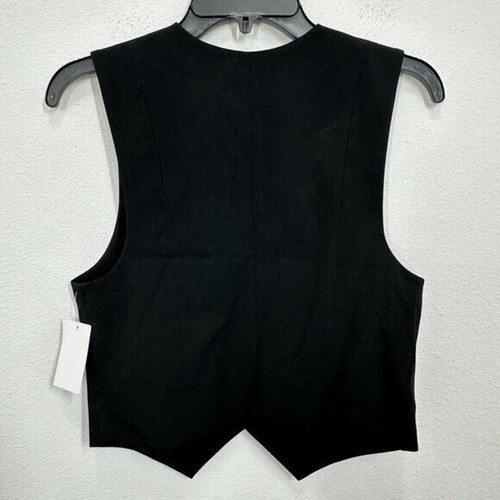 Blusa sin mangas chaleco a medida Open Edit para mujer talla mediana ropa de hombre nueva con etiquetas - Imagen 5 de 7