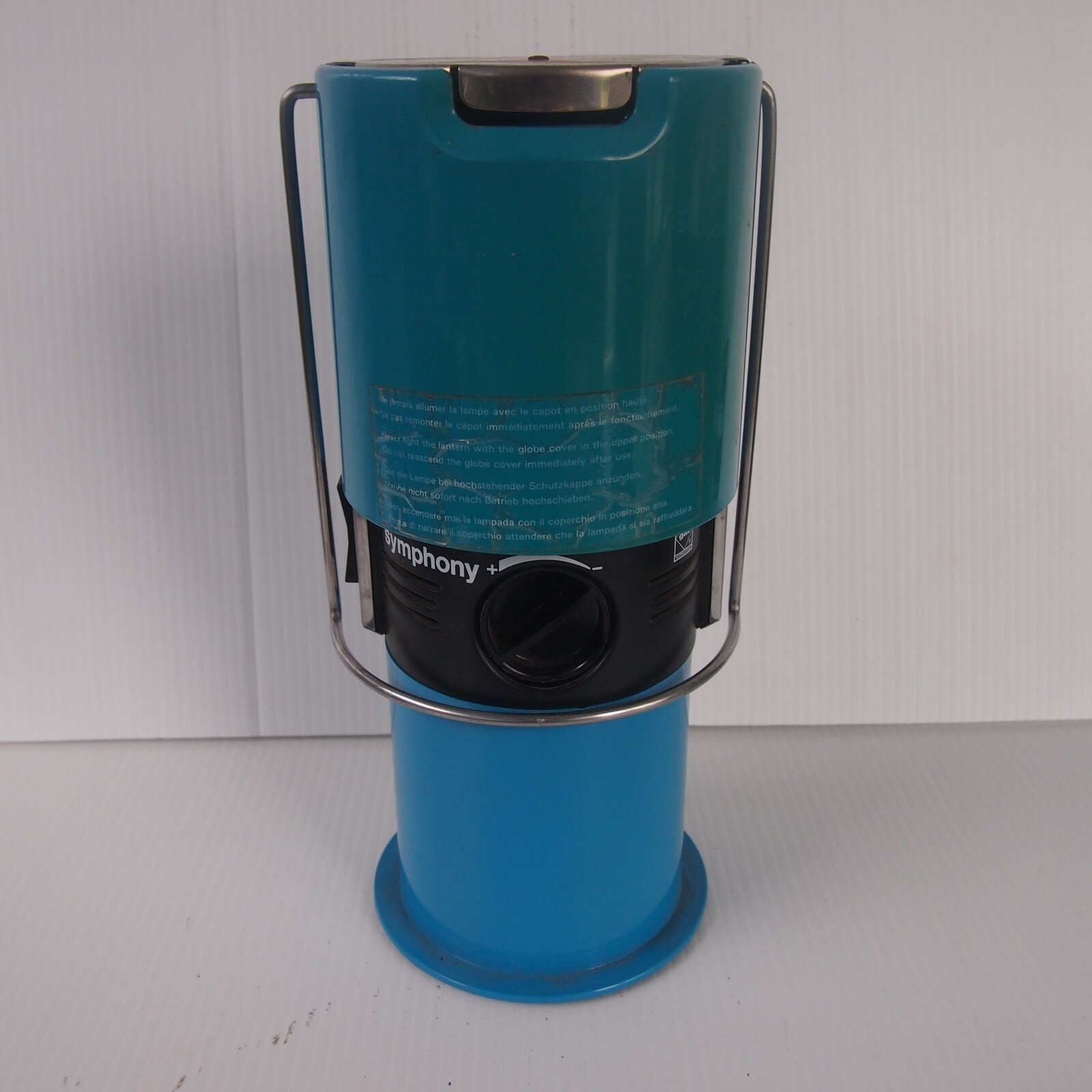 Vintage CampingGaz International Symphony gas lantern Made in France