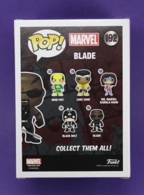 FunkoPop！192 BLADE ブレード Amazon.com: Funko Pop! Marvel Blade Vinyl Figure : Toys & Games