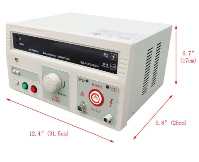 Withstand Hi-Pot Test Machine 220V Powered Insulation Resistance Tester Easy Use
