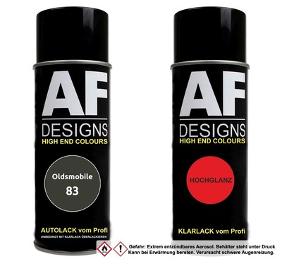 Autolack Spraydose Set  Oldsmobile 083 Vermelho Goya Perol. Basislack Klarlack S