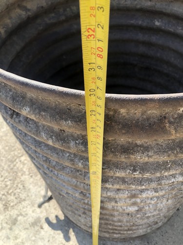 Galvanised Water Tank Planter - Picture 6 of 7