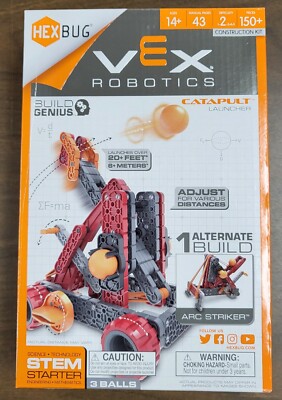 HEXBUG VEX ROBOTICS CATAPULT LAUNCHER 406-6532 - NEW