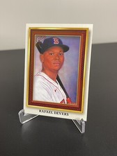 2022 Topps Gallery Baseball Rafael Devers Portrait Gallery Orange - 3/25 Red Sox