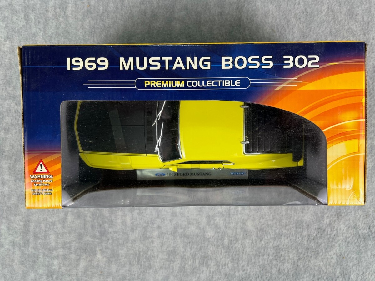 WELLY製 1/18 1969 FORD BOSS フォード マスタング Welly - 1:34-1:39 Scale Model 1969 Ford Mustang Boss 429