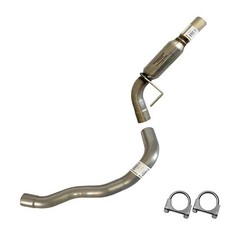 Stainless Steel Exhaust Extension Pipe Muffler fits: 2003-2006 Lincoln Navigator