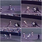 Lot of 6 1969 Chicago Cubs vs. San Diego Padres 35mm Slides — photo 1
