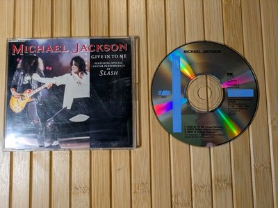 Michael Jackson & Slash - Give In To Me  Singiel CD Rare 