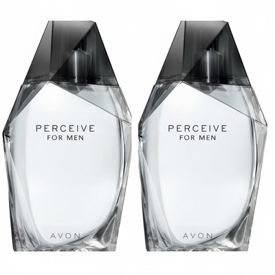 Avon Perceive Cologne Spray 3.4 oz Men Fresh Fragrance 2 Pack