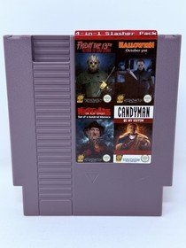 Joust, Pinbot, Hook, Karnov, 4 IN 1 Slasher Pack NES Nintendo Video Game Lot