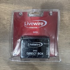 Livewire SPDI Passive Direct Box With Attenuation Pad NEW