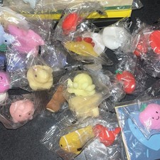 Valentines Day Gift Cards with Mochi Squishy Toys - 28PCS Kawaii Heart Rose Bear