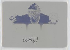 2018 Leaf Men 300 Win Club Printing Plate Yellow 1/1 Ed Belfour #3WC-06 HOF 7ez