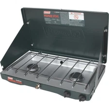 BRAND NEW Coleman 20000 BTU Steel Frame Classic 2-Burner Propane Stove