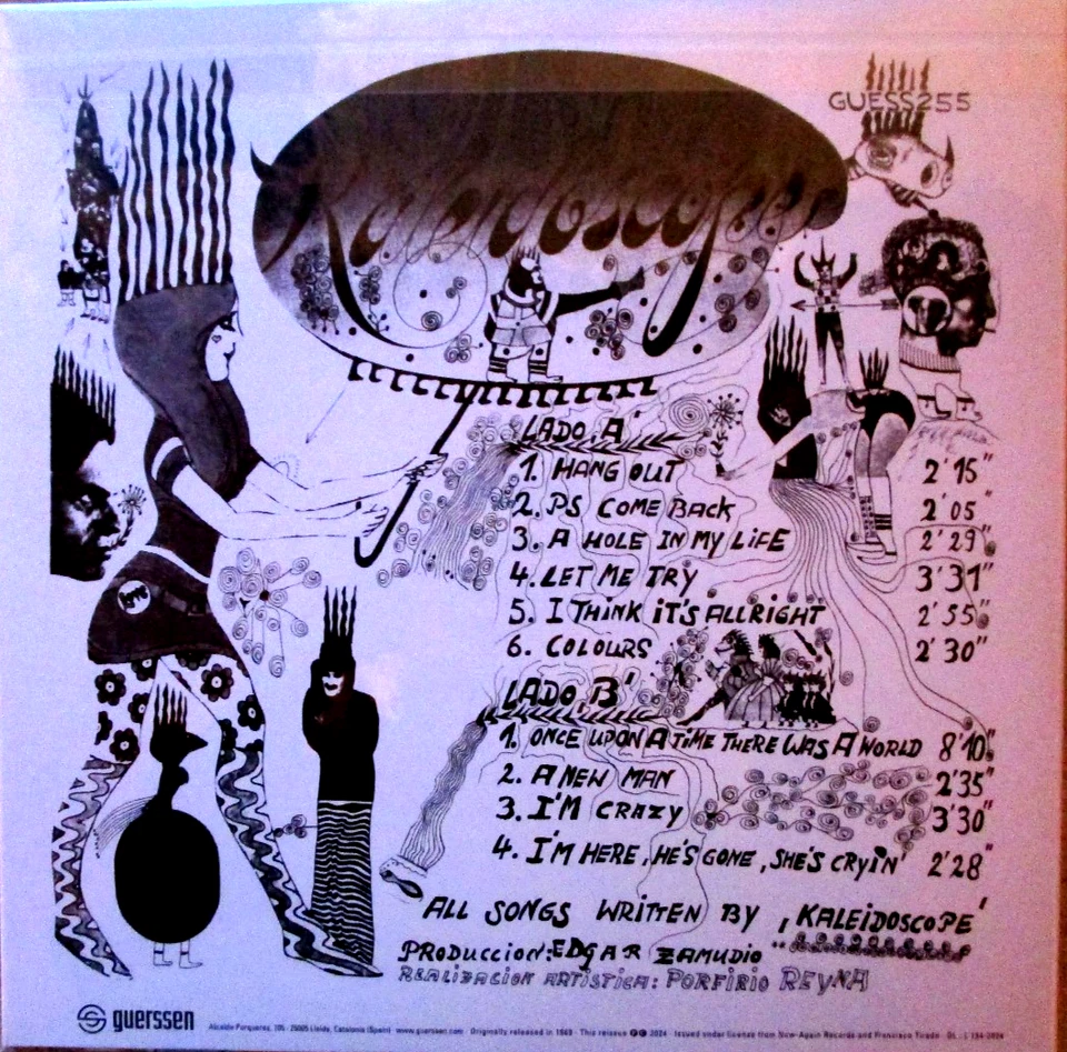 KALEIDOSCOPE kaleidoscope LP NEU OVP/Sealed - Bild 2 von 2