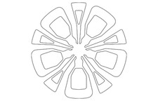 Genuine Subaru Wheel Alloy 28111sj060