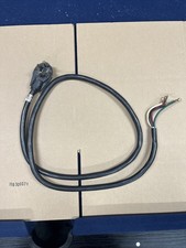 Utilitech Dryer Power Cord 6-ft 30 Amp 4 Prong Black Dryer Power Cord 14-30P