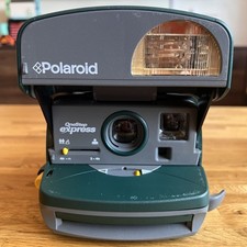 Polaroid OneStep Express Instant Film Camera Green with Built-In Flash