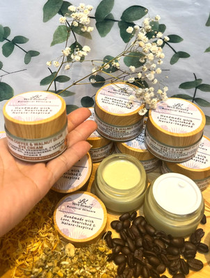 LK Well Beauty Golden Coffee & Walnut Glow Natural Eye Cream 30g