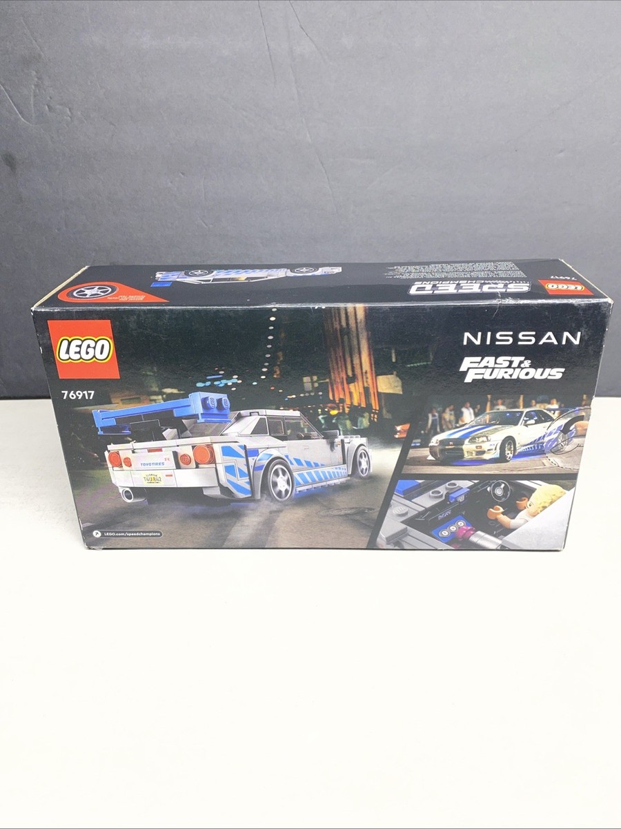 額 LEGO Speed Champions 2 Fast 2 Furious Nissan Skyline GT-R R34 Paul