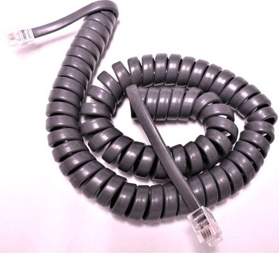 5-Pack Lot Avaya Partner Phone Handset Cord Series-1-ETR-MLS 12D 18D Gray 9Ft