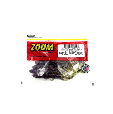 Zoom Super Salt Plus 6  Lizard - Cotton Candy 9pk - TOTAL OF 2 PACKS!!