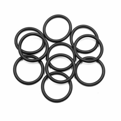 10pcs Black Universal Nitrile Rubber O-Ring Seals Gasket for Car 41.2 x 5.3mm  @