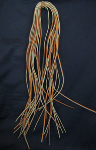 14 PIECES NATURAL TAN RAWHIDE SHOE OR BOOT LACES 20" LONG