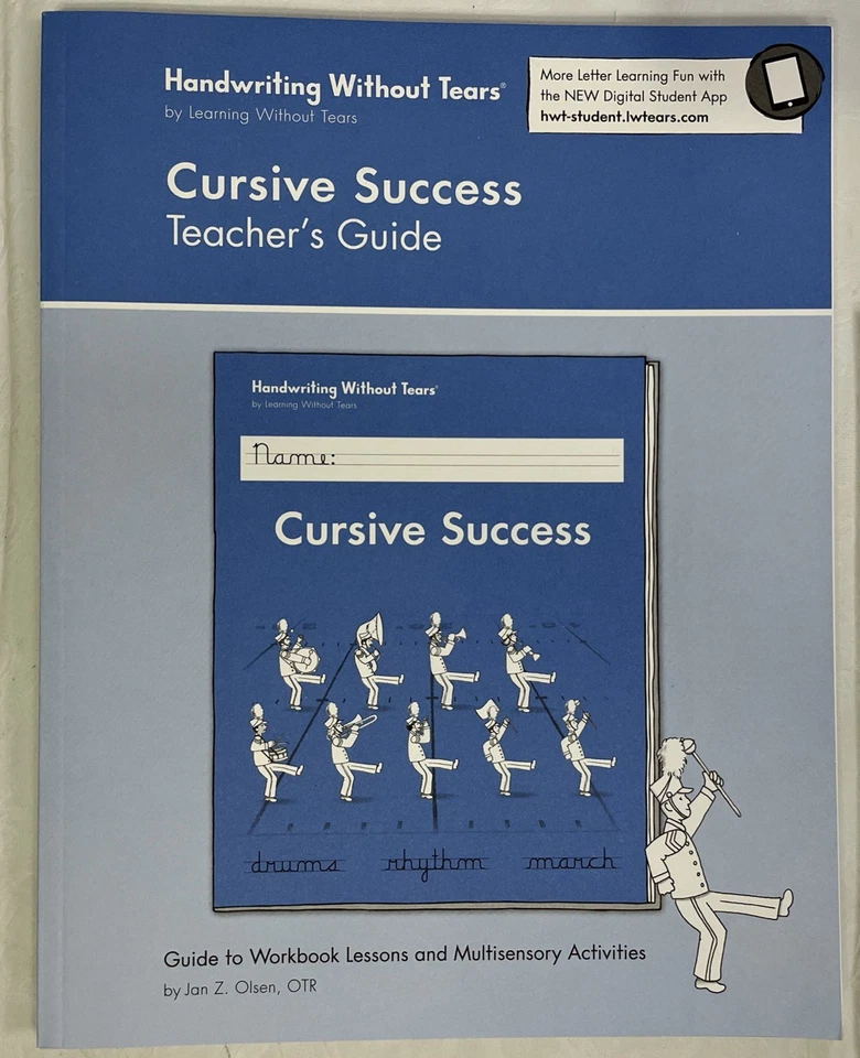 Handwriting Without Tears Cursive 4th Grade Teachers Kit 4TKIT-22 - Image 3 of 4