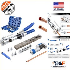 Deluxe Hydraulic Flaring Tool Kit For 316 To 78 Inches - Lightweight Durable